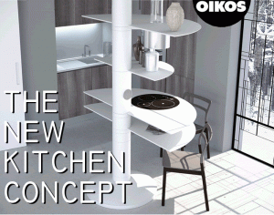 new kitchen concept oikos modern living cucina isola bianca induzione open space