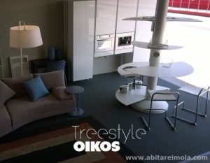 cucina centro stanza isola oikos bianca ergonomy innovation furniture kitchen island disabile