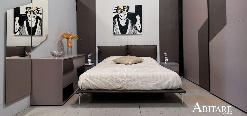 abitare arredamento imola camera da letto matrimoniale bologna faenza casa arredare abajour rosa cipria canettato effetto legno