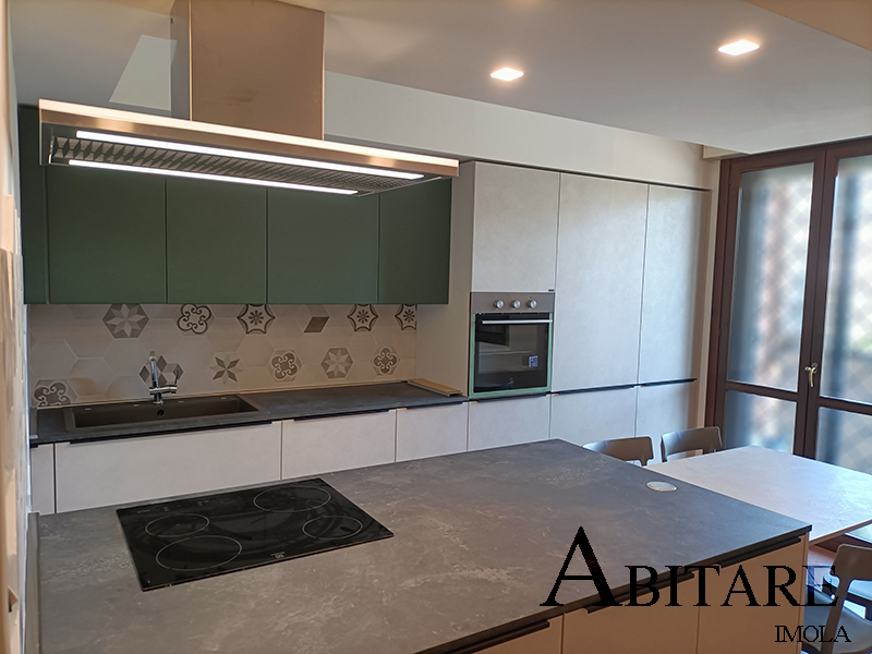 arredamento abitare imola arredare casa cucina joy snaidero interior design piano induzione cappa falmec isola luci led cucine moderne