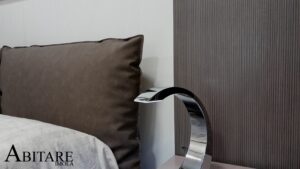 abitare arredamento imola camera da letto matrimoniale bologna faenza casa arredare abajour rosa cipria canettato effetto legno