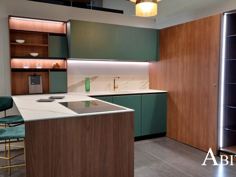 arredamento cucine cucina imola bologna snaidero link interior design top ceramica piano induzione verde