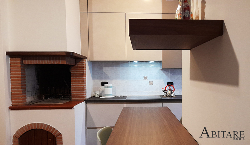 arredamento imola bologna cucina bianca isola hpl ruggine legno interior design lugo faenza oikos cucine dielle camino
