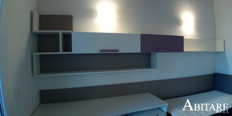 arredamento imola faenza lugo castel bolognese ozzano emilia arredare casa parete attrezzata studio ragazzi dielle boiserie pensili letto singolo materasso 90 cm