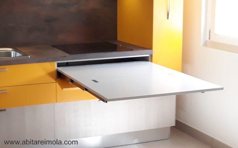 cucina-elle75-moderna-componibile-lavello-foster-piano-hpl-tavolo estraibile arredare-casa-cucine-design-interni-arredare-imola-bologna-medicina-castenaso-reda-faenza