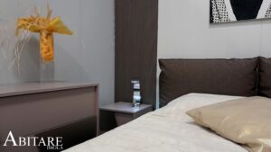 abitare arredamento imola camera da letto matrimoniale bologna faenza casa arredare abajour rosa cipria canettato effetto legno