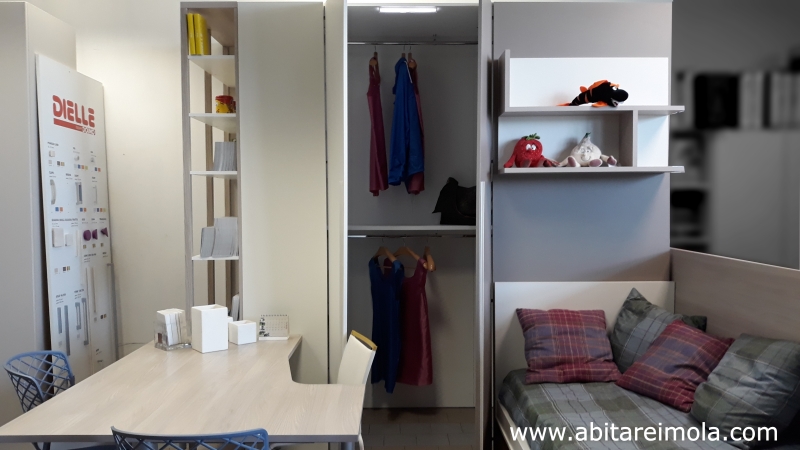 cabina armadio x-cab dielle doimo forme pulite camerette negozio nuove soluzioni di arredamento imola bologna provincia arredare casa