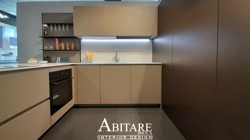 cucina way snaidero champagne bronzo arredamento imola led forno arredare casa bologna
